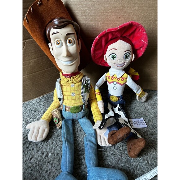 Disney Other - Disney’s Toy Story Woody & Jessie Plush Figures Dolls